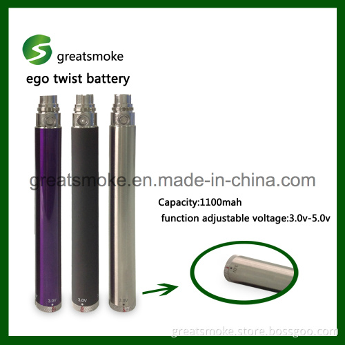 2014 The Best Selling EGO Twist / EGO Spinner Battery for E Cigarette